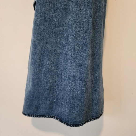 MCGUIRE Denim Sorbonne Mini Dress in Josephine Size Medium - Picture 7 of 16